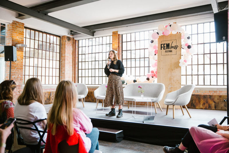 AVGS Coaching für Gründerinnen beim FemBoss Festival
